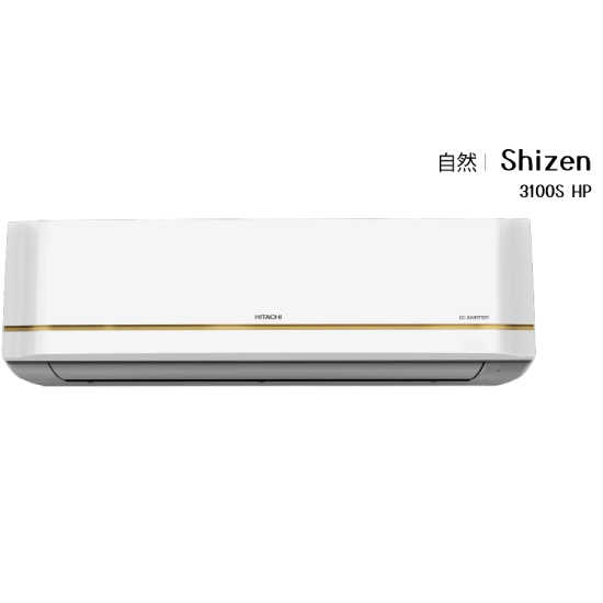 1.5 Ton Hitachi Shizen 3100S HP, 3 Star
